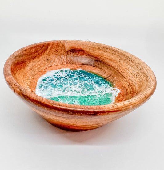 Wooden Ocean Trinket Bowls, Home Decor, Housewarming Gift